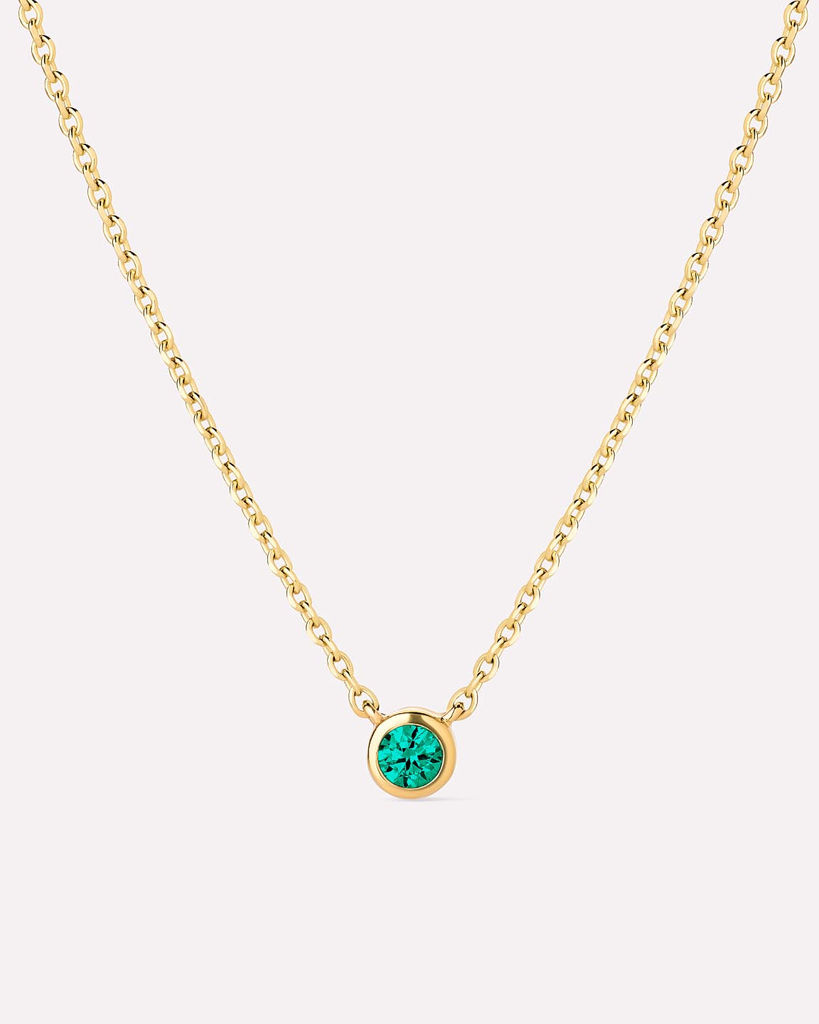 Solo Birthstone Necklace